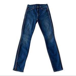 MOTHER High Waisted Looker Jeans What I Had Before I Had You Size 25